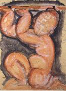 Amedeo Modigliani Caryatid (mk39) oil painting picture wholesale